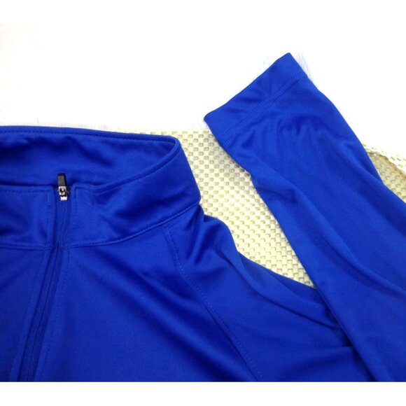 Pepsi Bottling Ventures Employee Workwear Blue Long Sleeve Pullover Shirt Small - Picture 7 of 9